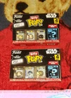 NEW Lot of 2 FUNKO BITTY POP! STAR WARS 4 PK Mini Mystery Figures LUKE R2D2 NIB
