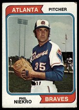 Phil Niekro #29 Prices | 1974 Topps | Baseball Cards