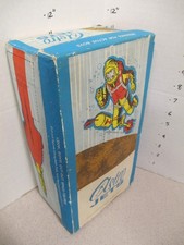 ASTRO JETS shoebox 1950s space ship rocket astronaut missile satellite cut outs