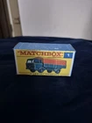 matchbox lesney superfast no 1 mercedes truck repro box