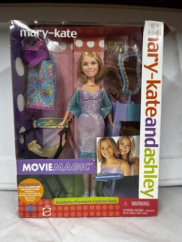 Vtg Mary-Kate Movie Magic Doll Mattel 29364 Unused in Box Mary-Kate. NIB New