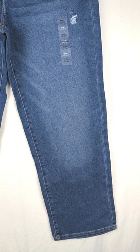 Jeans donna Sonoma nuovi con etichette taglia 10 blu denim crop gamba dritta vita alta prezzo al dettaglio consigliato - $ 44 - Foto 5 di 16