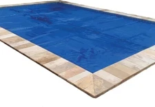 16' x 32' Ultra Blue Rectangle Solar Pool Cover 12 Mil for Solar Heating