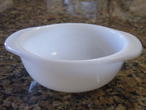 Vintage Pyrex White Opal 080 8oz Hard To Find Mini Glass Kitchen Dish ...