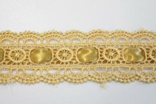 Passanastro pizzo merletto macrame passamaneria alto 4cm Sweet Trims macramè