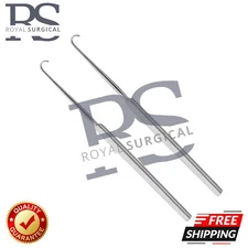 OR Grade Cushing Dura Hook 6.5" Blunt Neurology Surgical Instruments