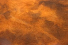 Jane's Pumpkin orange HAND DYED RUG HOOKING WOOL Dyed  over 1/8 yard  primitive