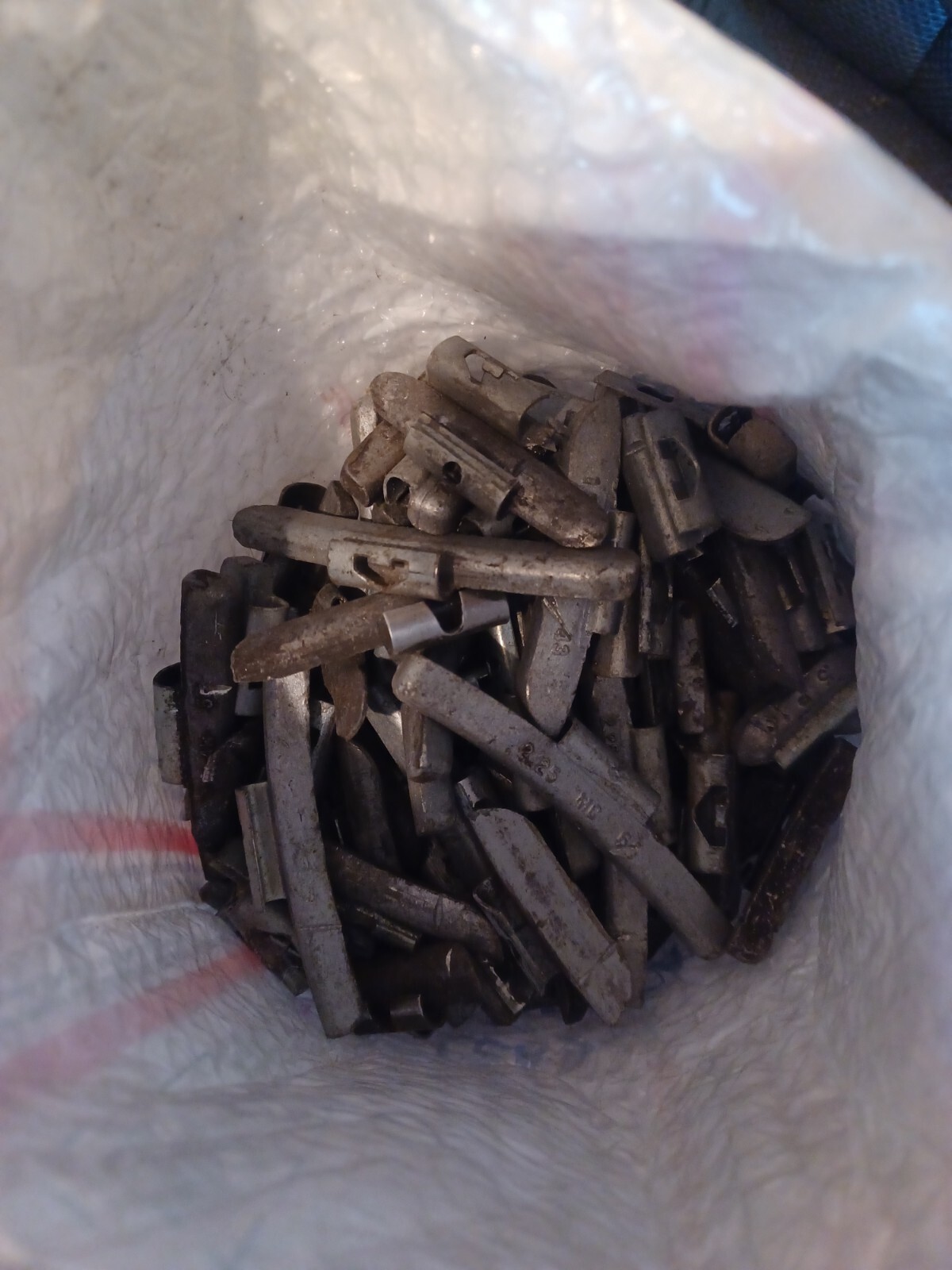 12+ Lbs Used Lead ClipOn Wheel Weights Lot Bundle Tire Shops or