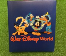 Vintage 2000 Walt Disney World Blue Photo Album Holds 200 Photos