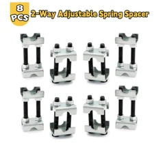 8pcs Coil Spring Spacer Adjustable Coil Spring Compressor Tool for Car SUV Truck