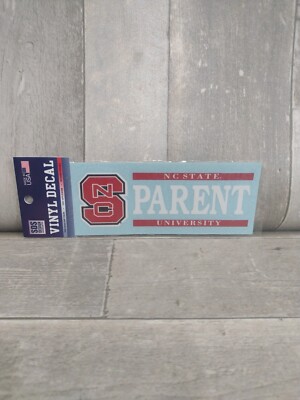 NC State Wolf Pack Parent SDS Design Associates Vinyl Decal SEALED 6.5  USA Made