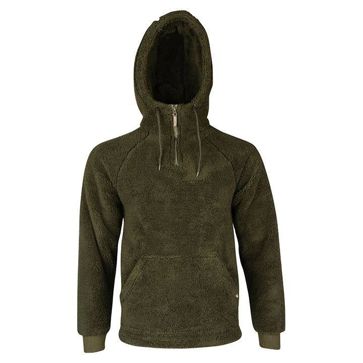 Jack Pyke Sherpa Fleece Hoodie Soft Warm Dark Olive Country Hunting NEW  MODEL | eBay