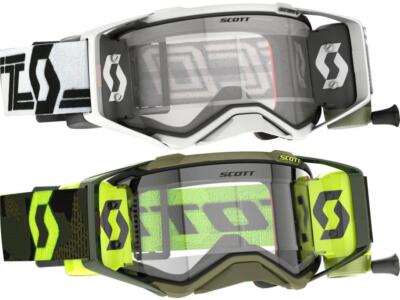 Scott USA Prospect Super WFS Goggle W/Roll Off Film System Anti-Stick Lens Mud