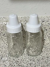 Evenflo Glass Baby Bottles 4 Oz/ Set Of 2 