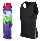 Sports Apparel Skin Tights Compression Mens Elastic Basketball Suit Vest Tops
