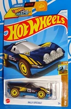 Hot Wheels 2024 HW Dirt Series #179 Rally Speciale Dark Blue w/ AEROs
