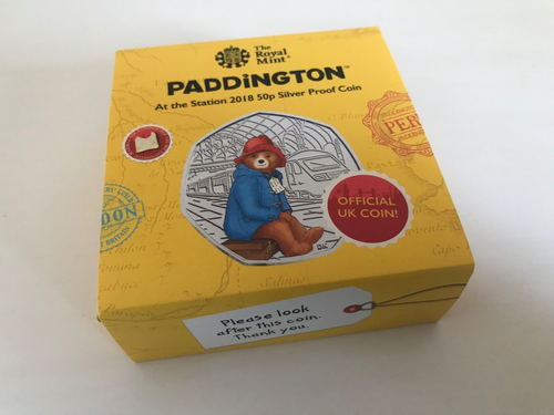 Simply Pièces ~2018 Argent Preuve Paddington En The Station Cinquante 50 Pence - Photo 8 sur 8