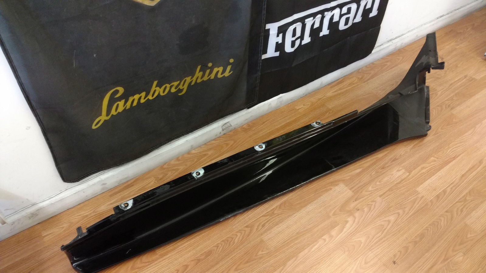 LAMBORGHINI MURCIELAGO LP640 LP670 DRIVER LEFT SIDE ROCKER PANEL OEM 410853989A