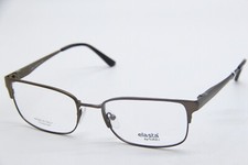 NEW ELASTA BY SAFILO 7208T 01J0 BRONZE BLACK AUTHENTIC FRAMES EYEGLASSES 57-19