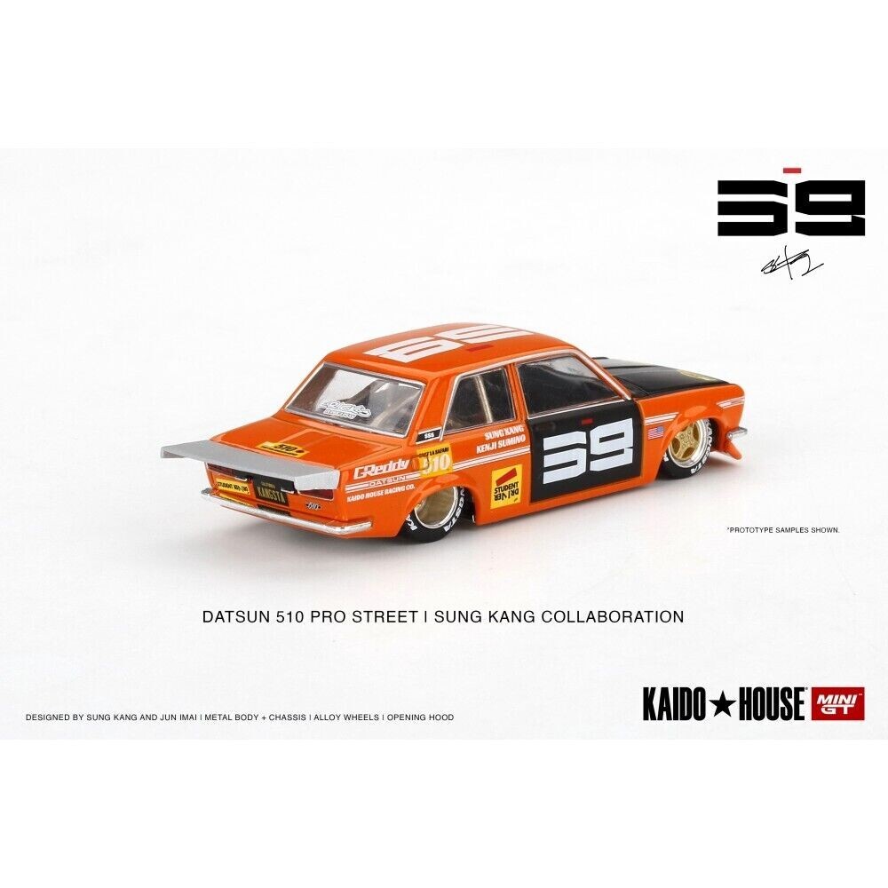 Mini GT Kaido House 003 Datsun 510 Pro Street Sun Kang