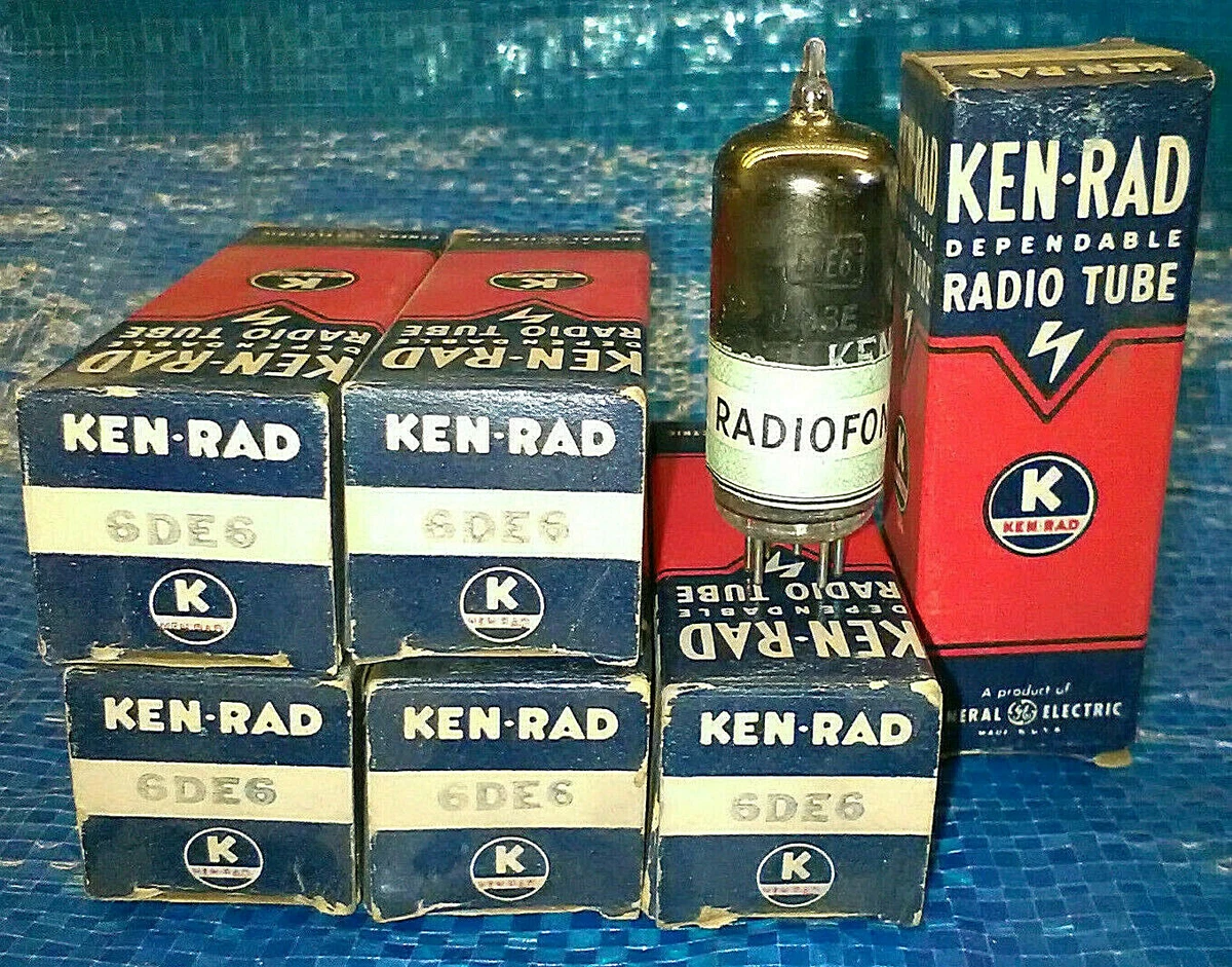 Lampe NOS Ken-Rad 41 - Tube Audio VT-48 PH41 - Testée Forte émission