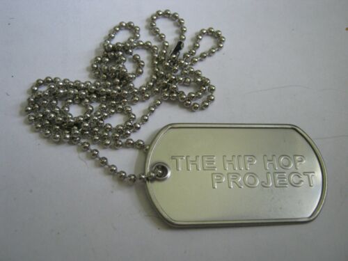 Rare Promotional Dog Tag from THE HIP HOP PROJECT 2006 Chris "Kazi" Rolle - Photo 1/8