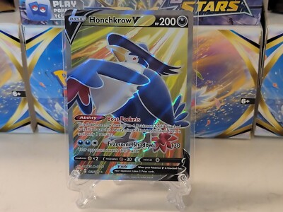 brilliant☆ SWSH09: Brilliant Stars #161/172 Honchkrow V (Full Art) | eBay