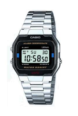 Casio Collection Stainless Steel Watch A163WA-1QES
