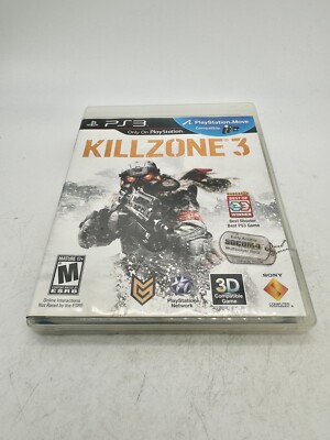 Killzone 3 (PlayStation 3 PS3, 2011) Complete w/ Manual CIB Black Label