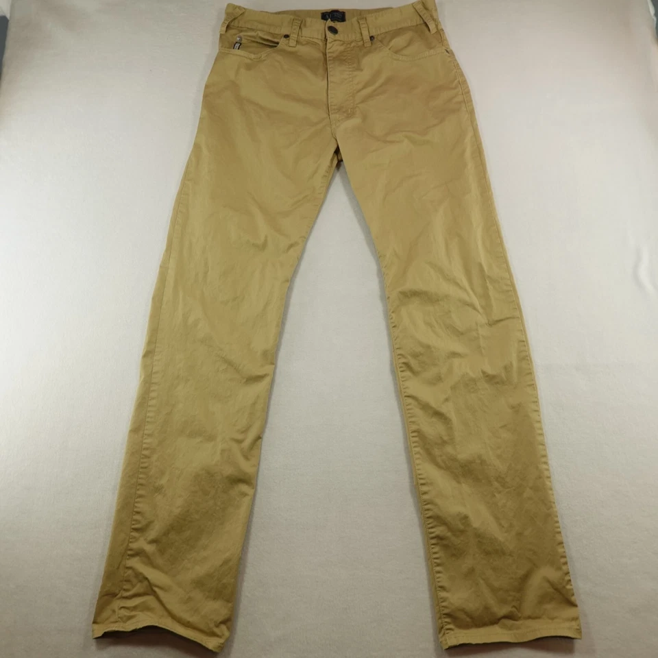 Armani Exchange A|X Pants Men’s 32x34 Act 32x33 Beige Regular Fit Khaki Chino - Image 2 of 4
