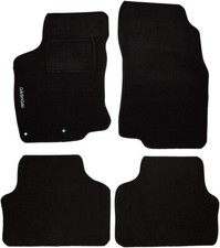 TAPPETINI AUTO DUE CLIP PER QASHQAI SERIE 2 SAGOMATI IN MOQUETTE CON RICAMO
