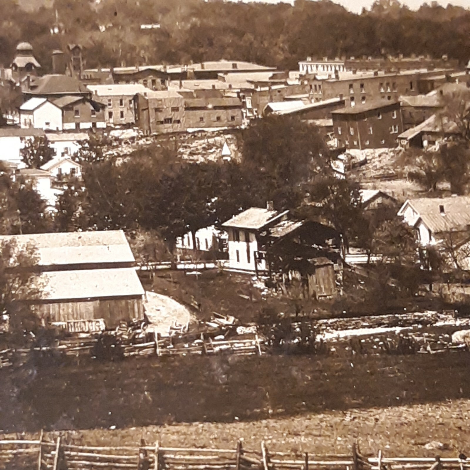 Lowville N. Y. village view 1910 photo rppc eBay