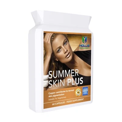 Tanning Pills Beautiful Sun Kissed Glow Tan Capsules Natural Bronze Skin Safe