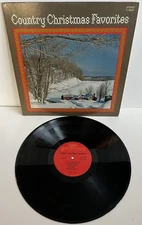 Country Christmas Favorites LP by Various Artists  1972 Columbia C 10876 Stereo