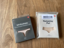 LULULEMON namastay  Put thong and hipster knickers nude size xs -s    BNWT
