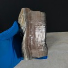 5.67lbs 4pcs  Banded Calcite Crystal Mineral Slab Stone Rough Rock QXT-6 — photo 9