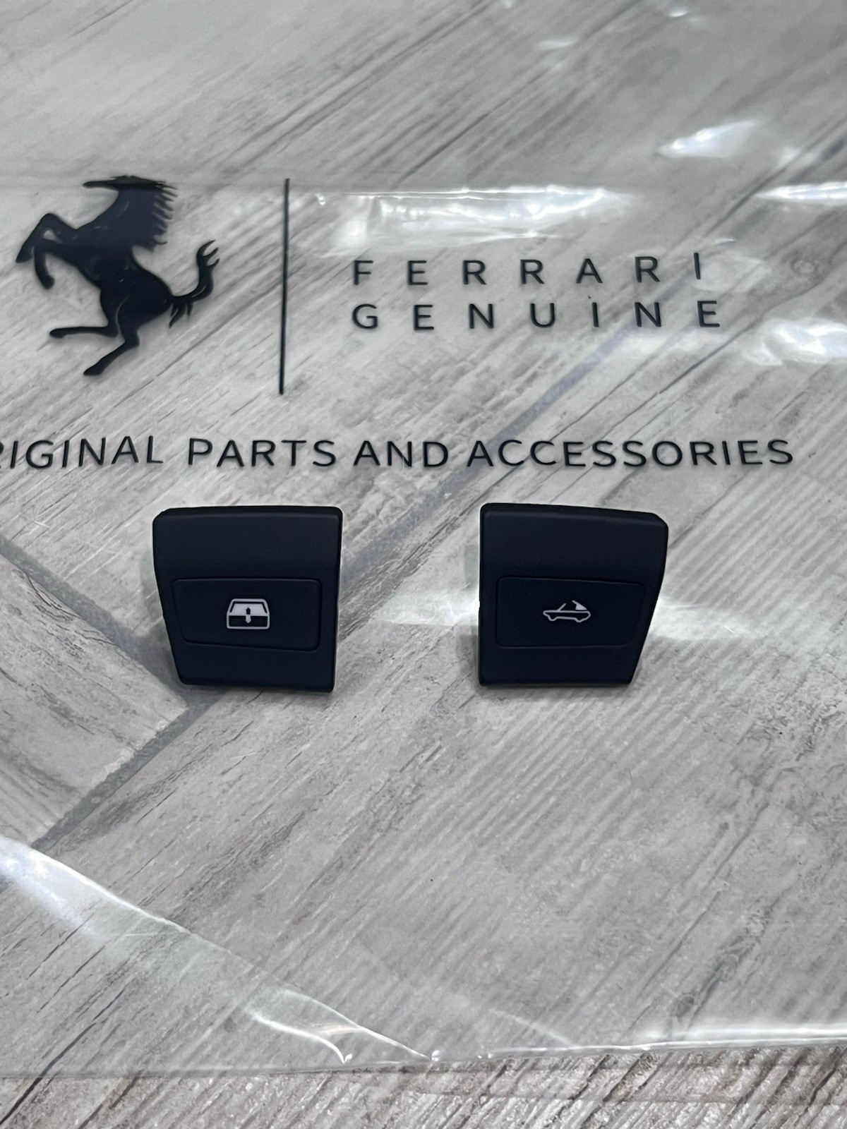 Ferrari 458 488 Spider Left Power Window Switch Button Set