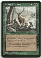 Bounty of the Hunt (LP) Alliances ALL Magic MTG