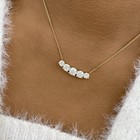 3.2ct Round Pendant Necklace Yellow Gold 14K Labcreated Diamond F/VS — photo 8