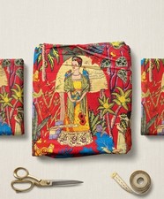 Indian Cotton Fabric By The Yard Lightweight Sewing Quilting Fabric