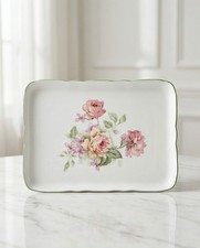 A vintage porcelain plate
