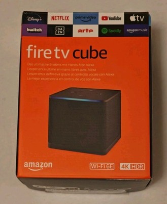 Amazon Fire TV Cube 4K HDR Wi Fi 6E (3. Generation)