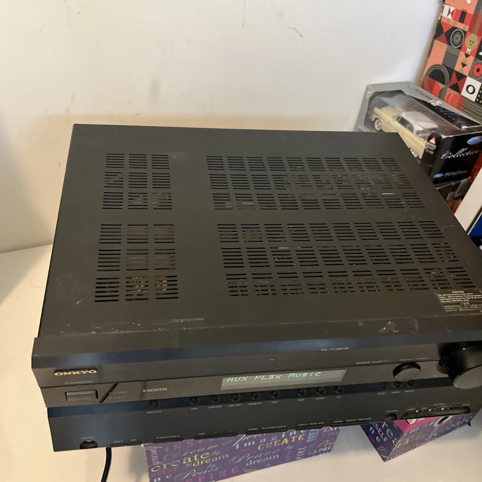 Onkyo TX-SR605 - 7.1 Ch HDMI Home Theater Surround Sound Receiver Stereo System - Image 4 of 4