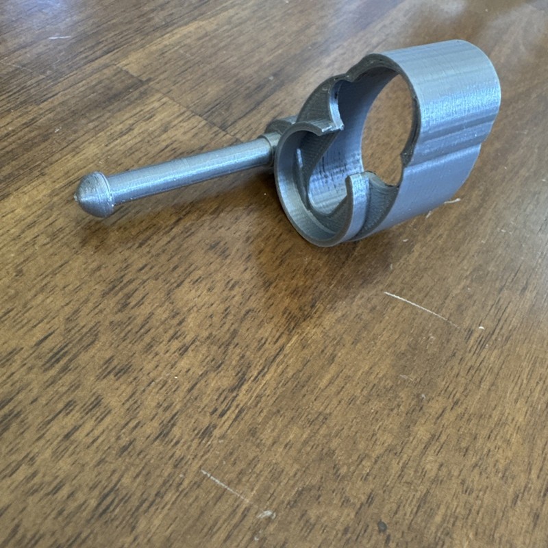3D Printed PLA plastic French Model 1886 Lebel Rifle Or M93 Front Barrel Band
