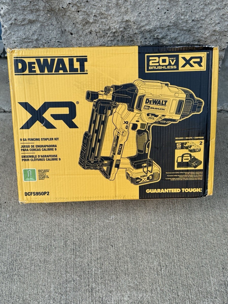 DeWalt 20-Volt MAX XR Brushless 9-Gauge Fencing Stapler for sale - Main Image