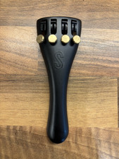 New Stentor Alloy Violin Tailpiece With Integral Fine Tuners, 3/4 and 1/2 Size