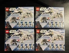Lego Star Wars Snowtrooper Battle Pack 75320 x 4 Retired Sealed-See Description