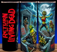 Return of the Living Dead Zombie Retro Horror Movie Cup Mug Tumbler 20oz