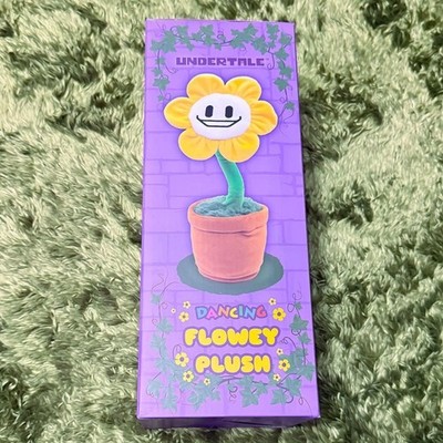 Unused Famgamer Undertale Musical Dancing Flowey Plush Figure Sound & Dancing