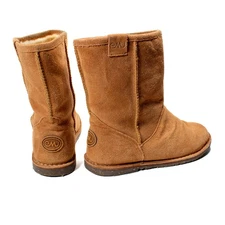 EMU Australia boots Women's Size 7 Inverlock Sheepskin Suede Brown